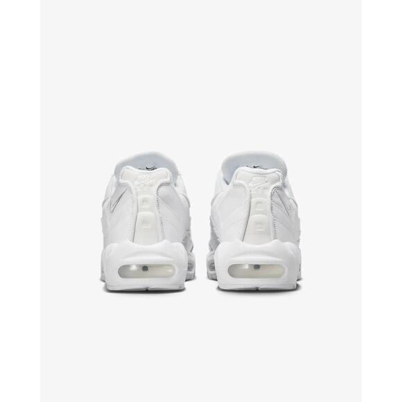 Nike Air Max 95 Essential Triple White Grey Mens Running CT1268 100 - SIZE 7.5